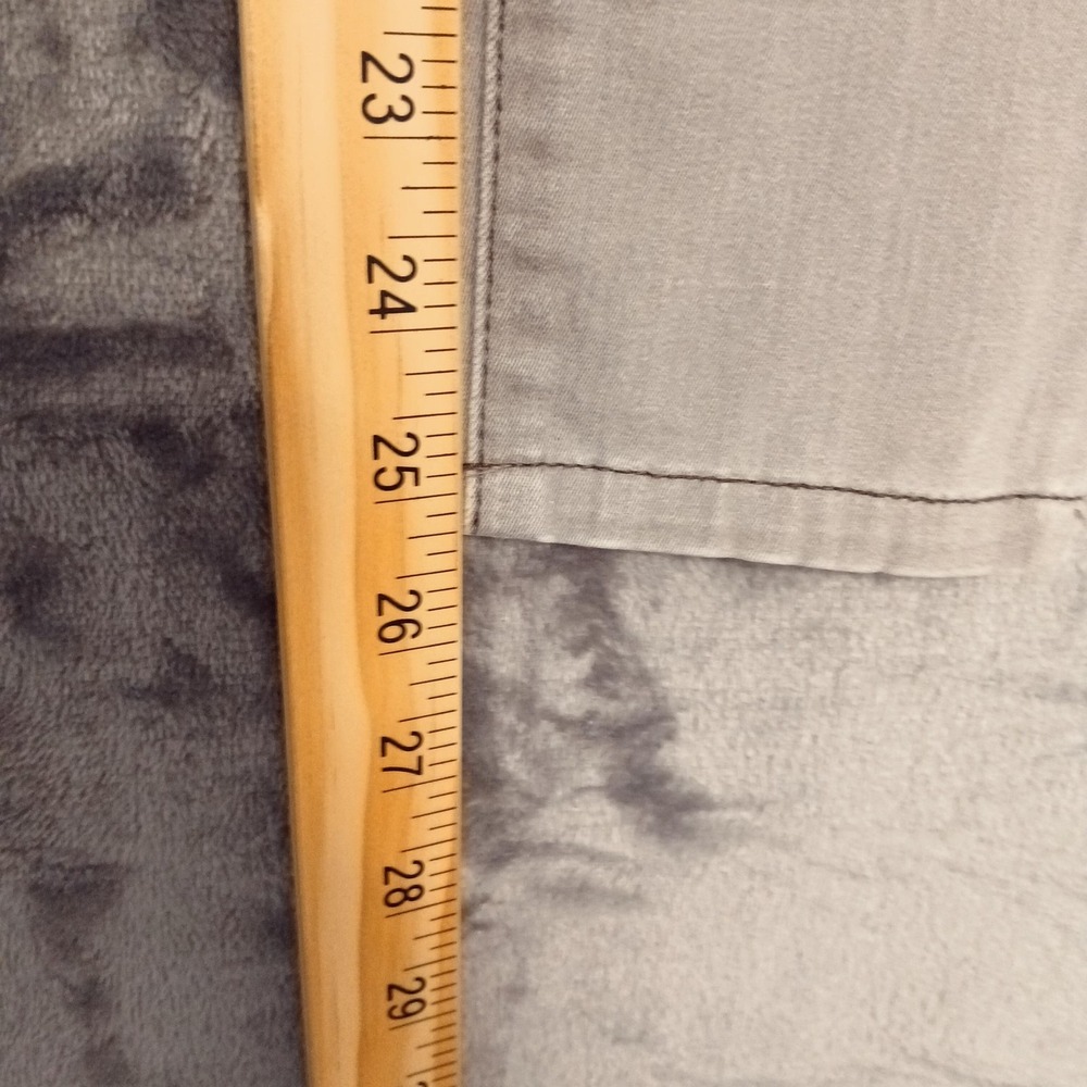 7 For All Mankind Jeans Womens 24 Gray The‎ Skinny Stretch Denim Five Pocket - Picture 4 of 11